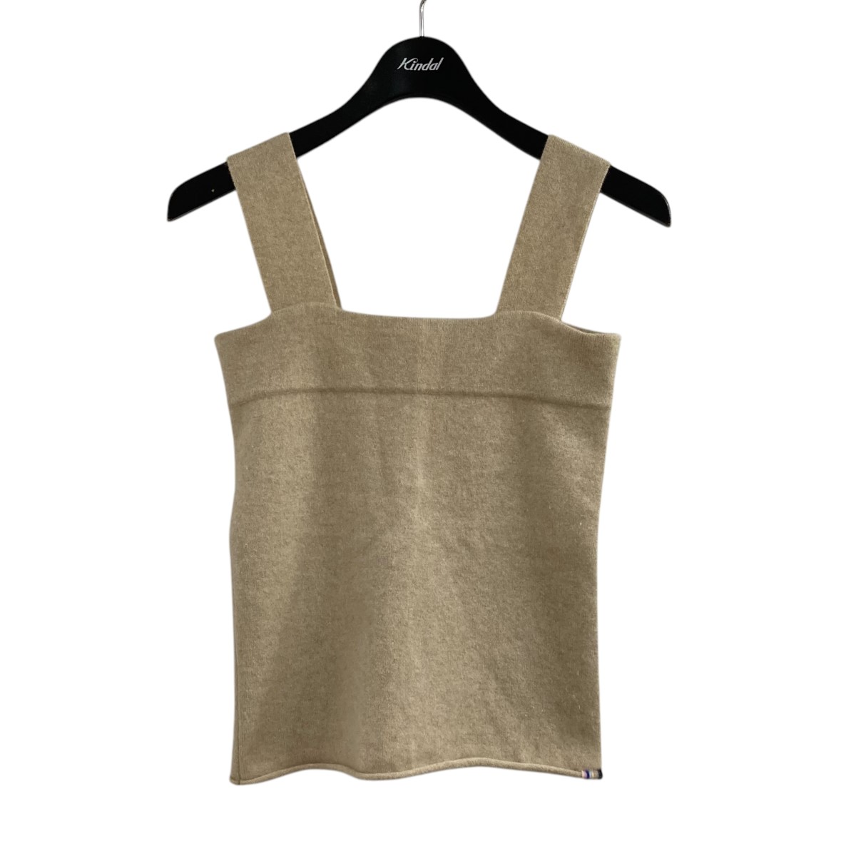 extreme cashmere ベージュビスチェ 楽天市場】【中古】extreme．cashmere ニットビスチェ 37-02-41-02018