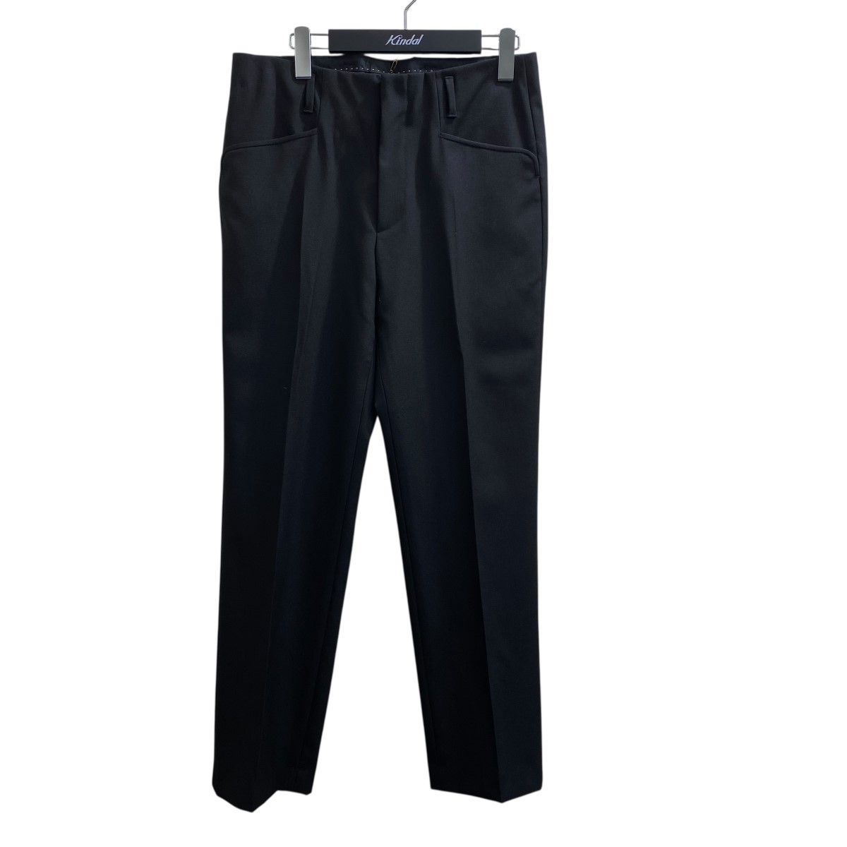 DRIES VAN NOTEN スラックス 紺x白(ストライプ) 2007724F0049 DRIES VAN NOTEN（ドリスヴァンノッテン）スラックス 紺 サイズ