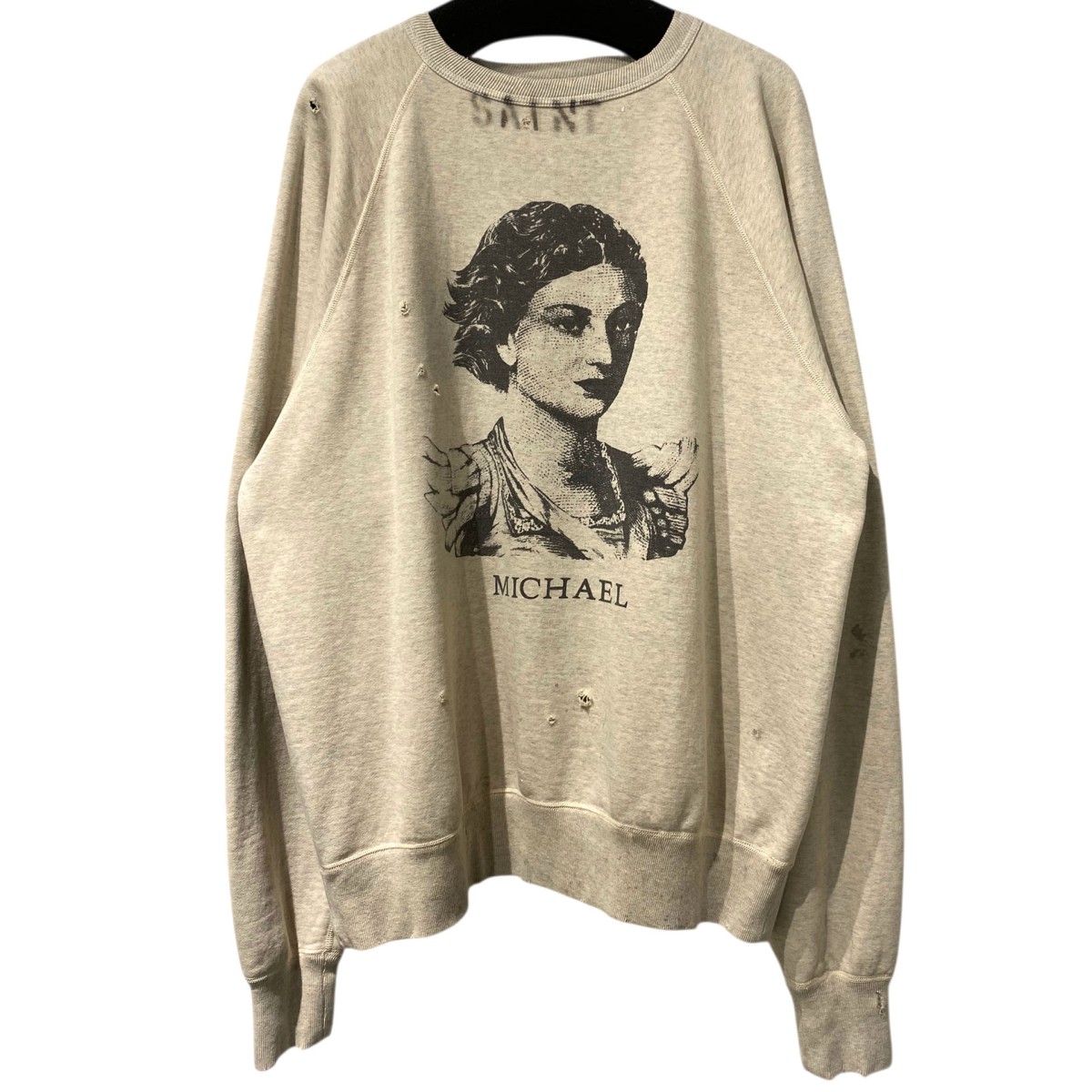 Saint Michael Sweatshirt 空山基コラボ スウェットシャツ Saint Michael Sweatshirt 空山基コラボ スウェットシャツ