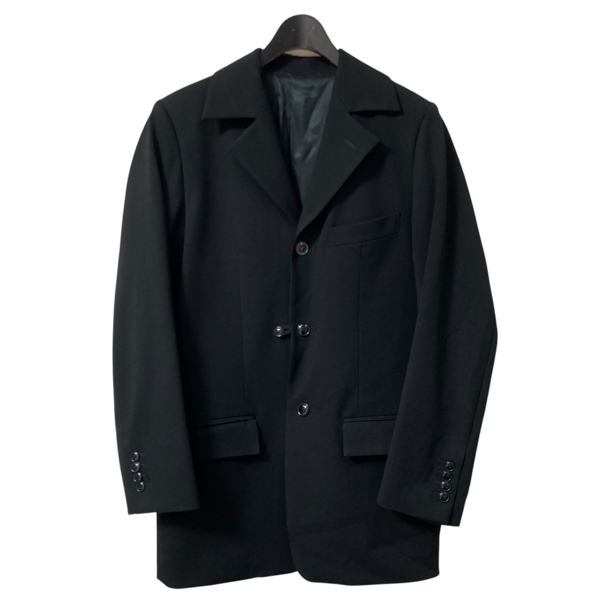 【中古】 kenichi． 22AW テーラードジャケット 22FW 02 002 ブラック サイズ：M 【価格見直し】