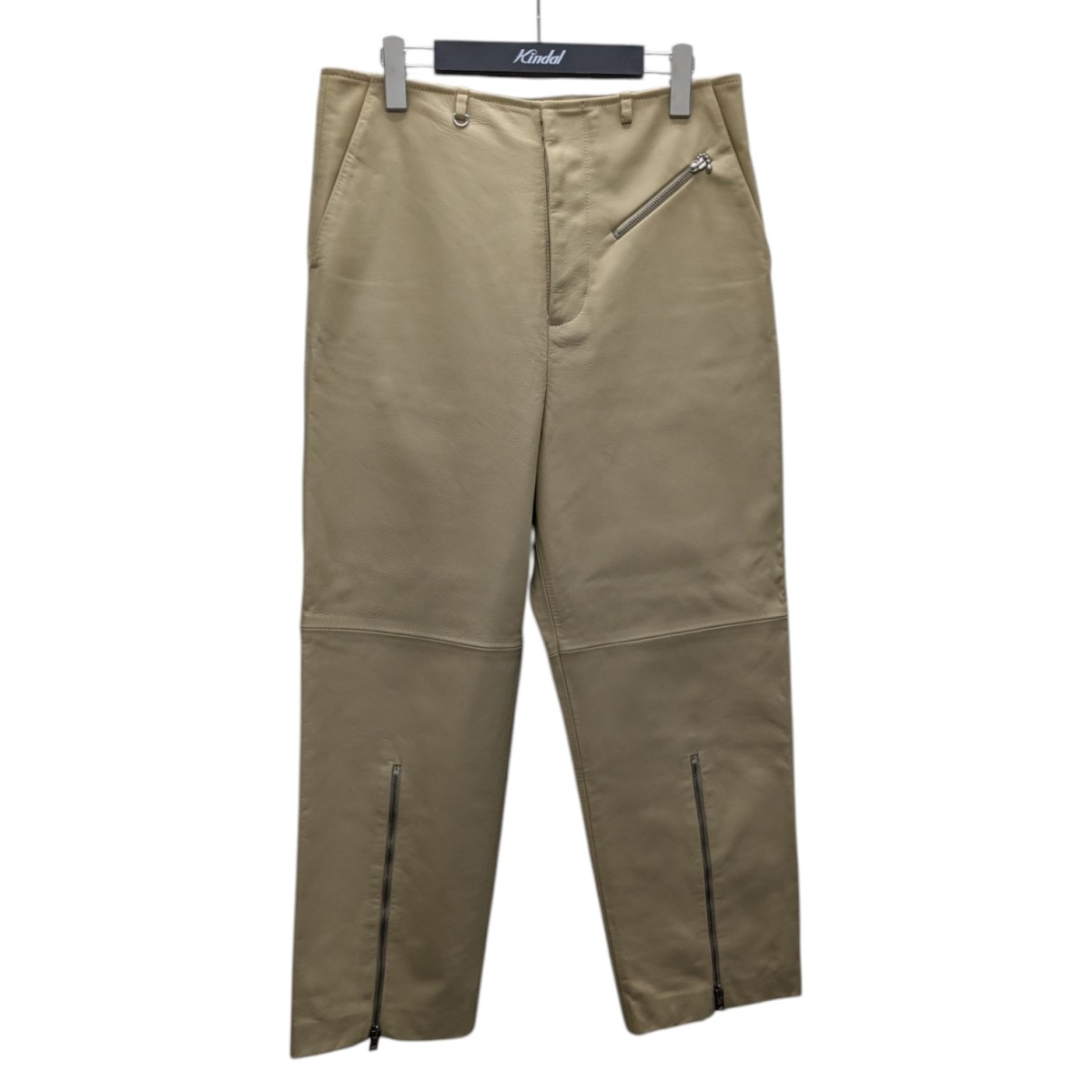 楽天市場】【中古】MM6 Maison Margielaレザーパンツ S62LB0142