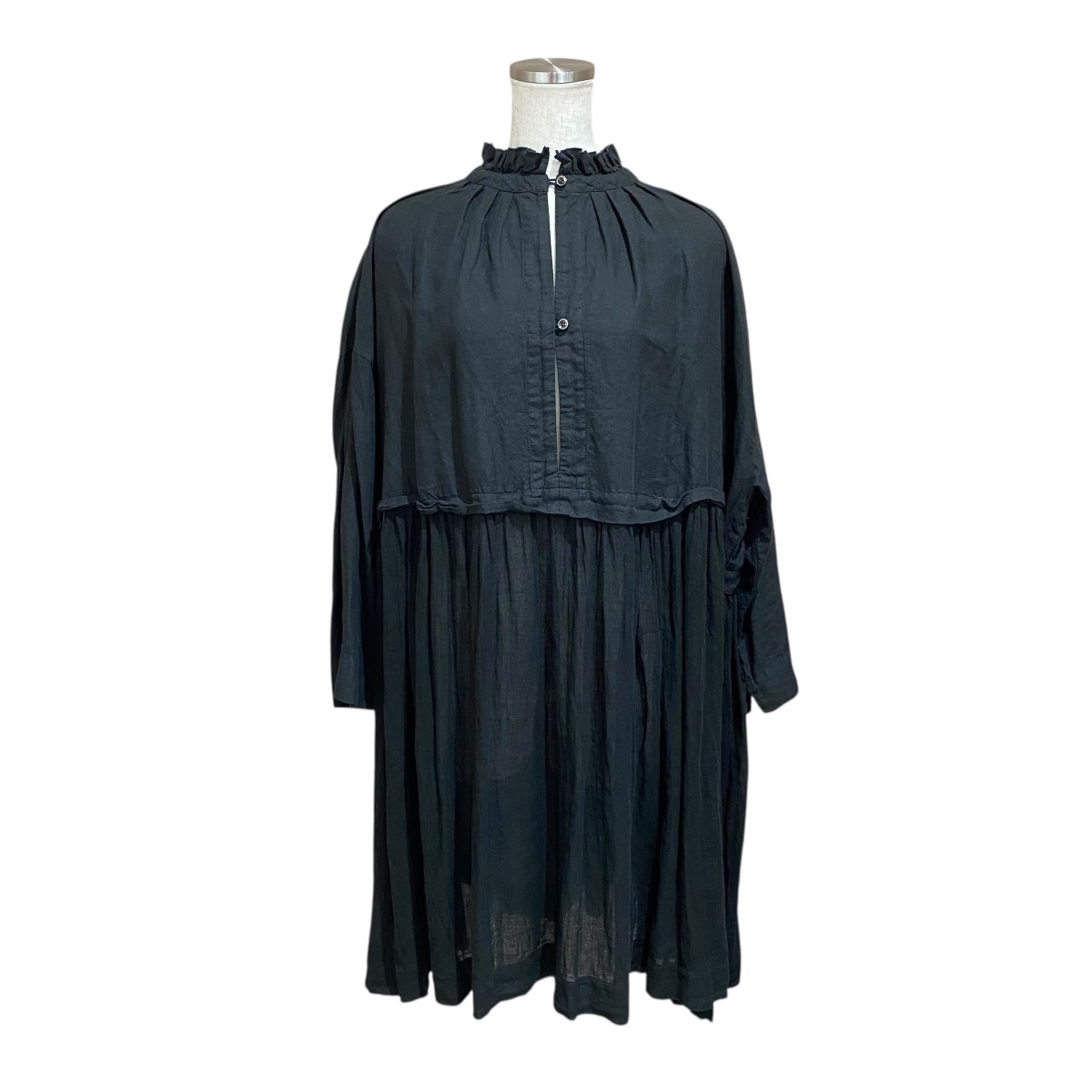 楽天市場】【染】 ネストローブ nest Robe リネンサイドギャザー