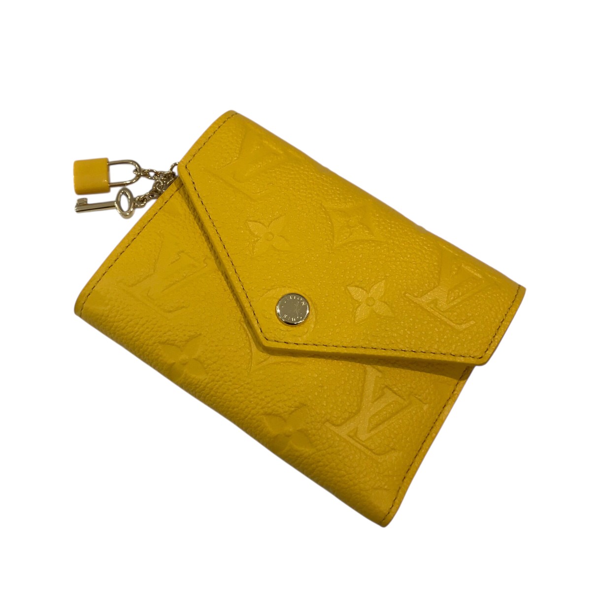 希少！LOUIS VUITTON ルイヴィトンカップ　巾着型　イエロー 楽天市場】ルイ ヴィトン ヴィトンカップ 3つ折り財布 イエロー