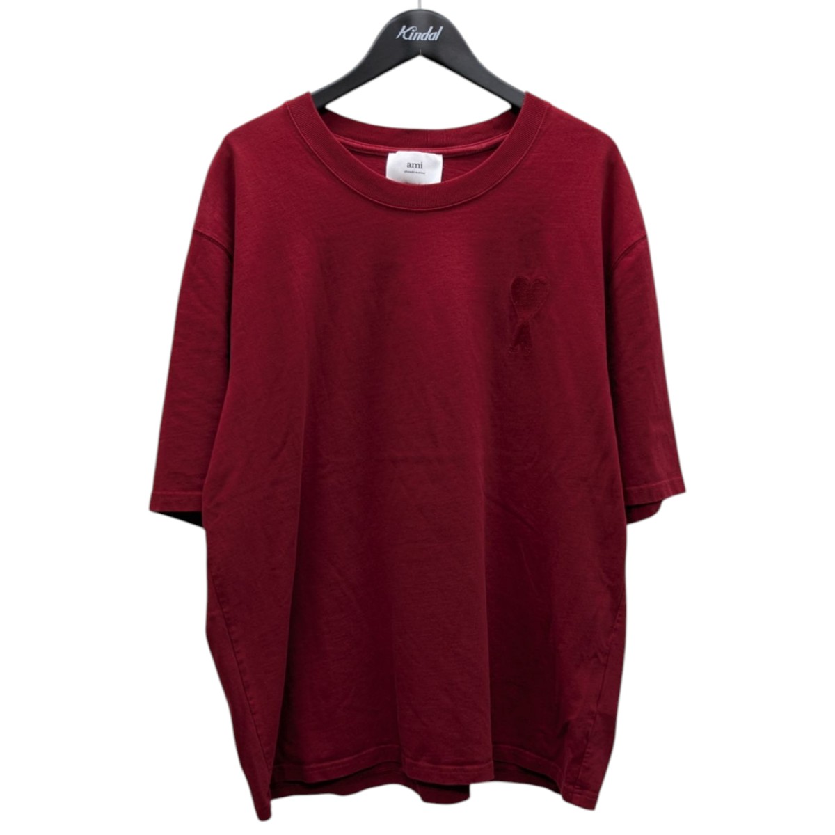 【中古】AMI Alexandre MattiussiハートロゴTシャツ レッド サイズ：XXL【価格見直し】｜ブランド古着のカインドオル 9,979円