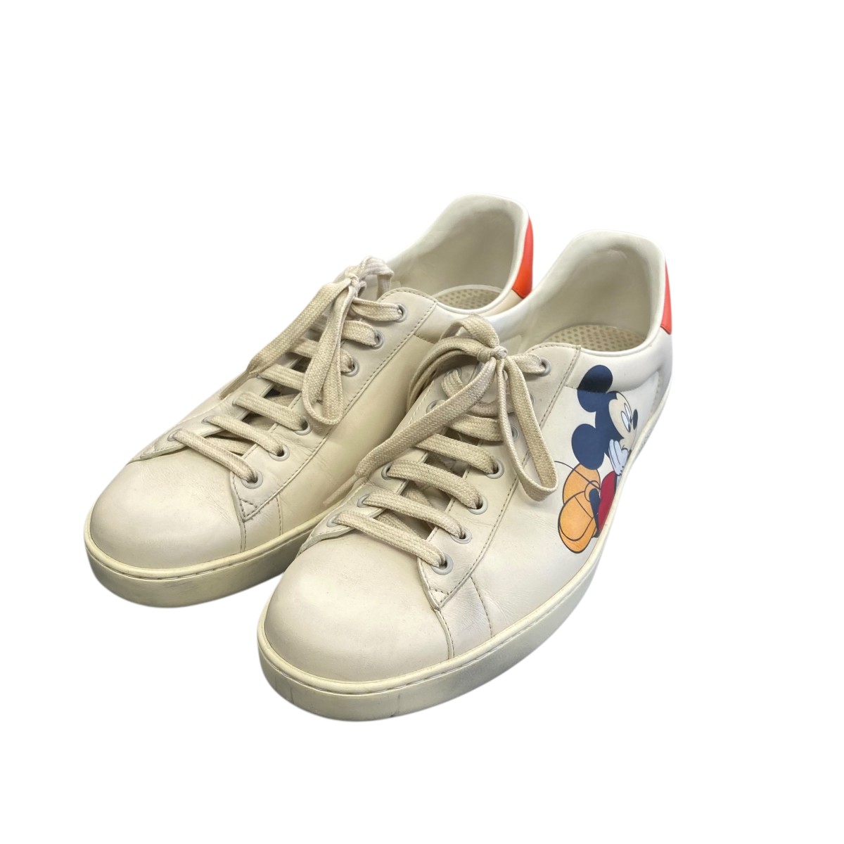 【極美品】GUCCI ミッキーマウス スニーカー 35 GUCCI スニーカー ディズニーコラボ Disney ミッキー｜Yahoo