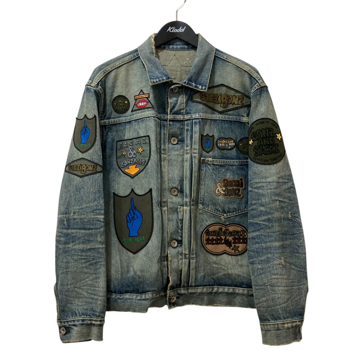 Sacai×BEYONDEXX デニムジャケット サカイ ビヨンデックス20AW sacai beyondexx 20AW デニムジャケット