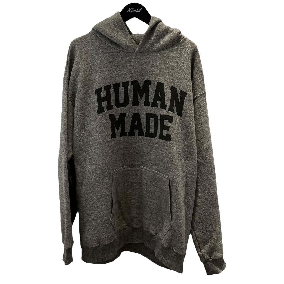 Human Made ハートロゴ トレーナー ヘザーグレー XL 美品 ラグラン Human Made ハートロゴ トレーナー ヘザーグレー XL 美品