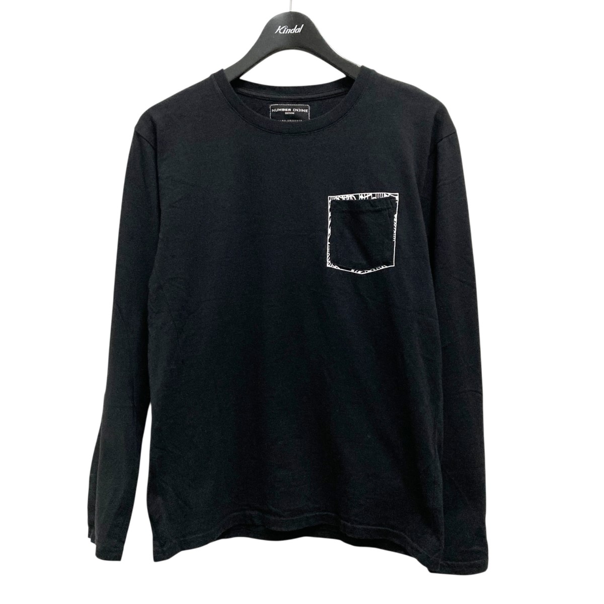 NUMBER (Ｎ)INE サーマル　ロンＴ　黒　サイズ３ 楽天市場】NUMBER (N)INE ナンバーナイン Tシャツ サイズ:4 00s