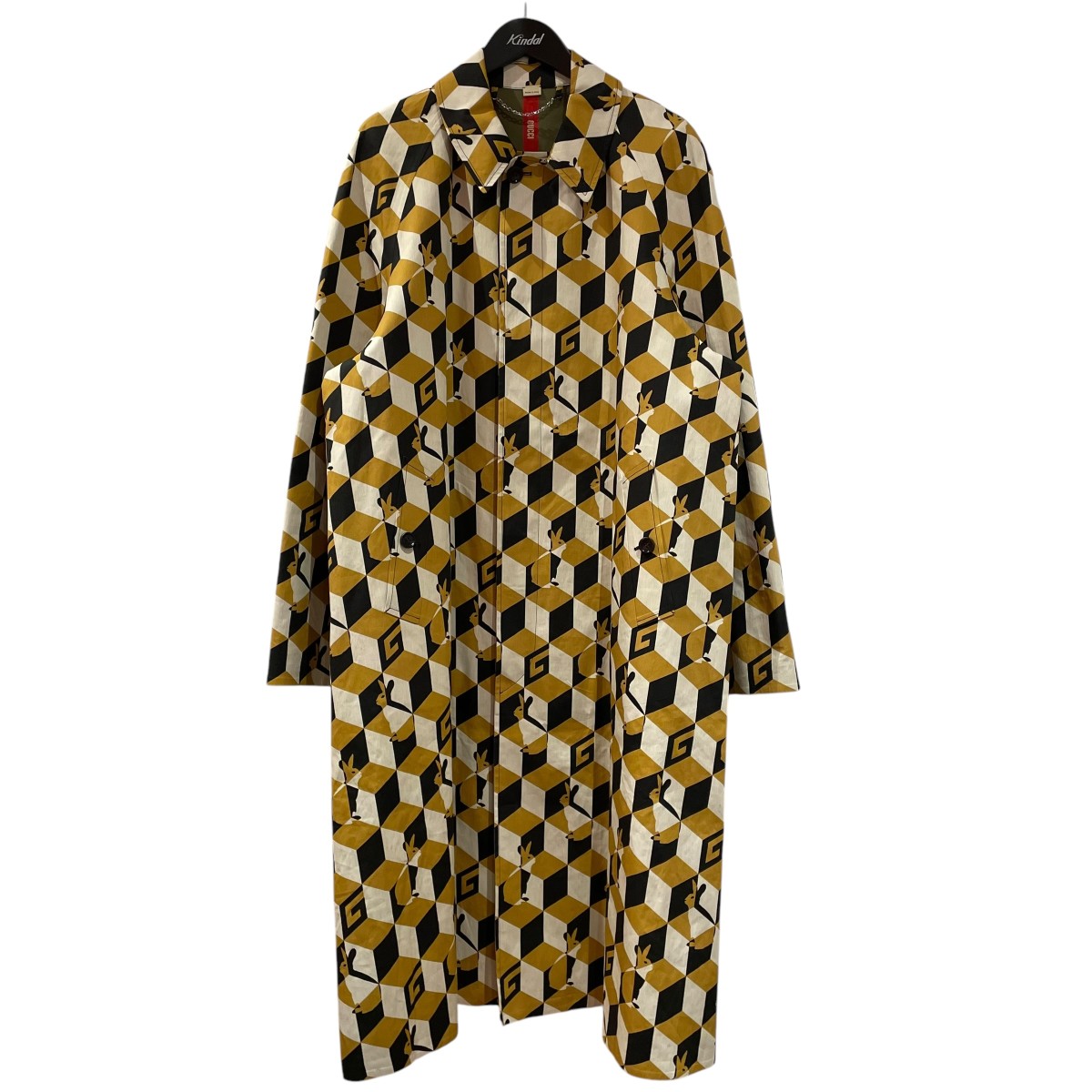 【中古】 GUCCI ステンカラーコート 723842 ブラウン サイズ：SIZE 50 【価格見直し】
