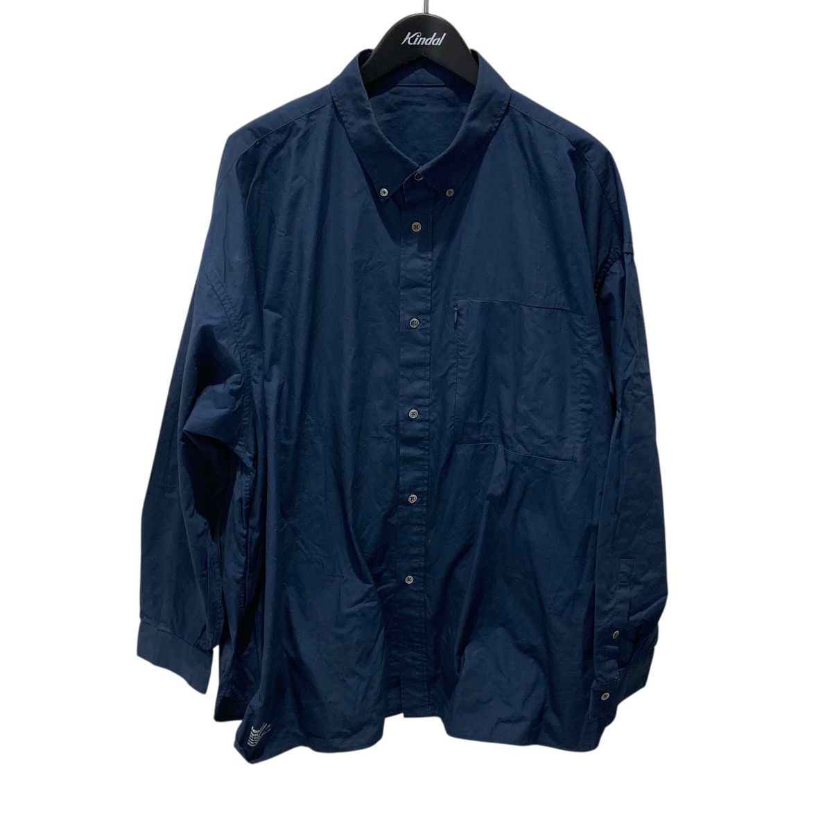 美品　FreshService ネイビー　タイプライター　コーポレートシャツ 美品 FreshService ネイビー タイプライター コーポレートシャツ