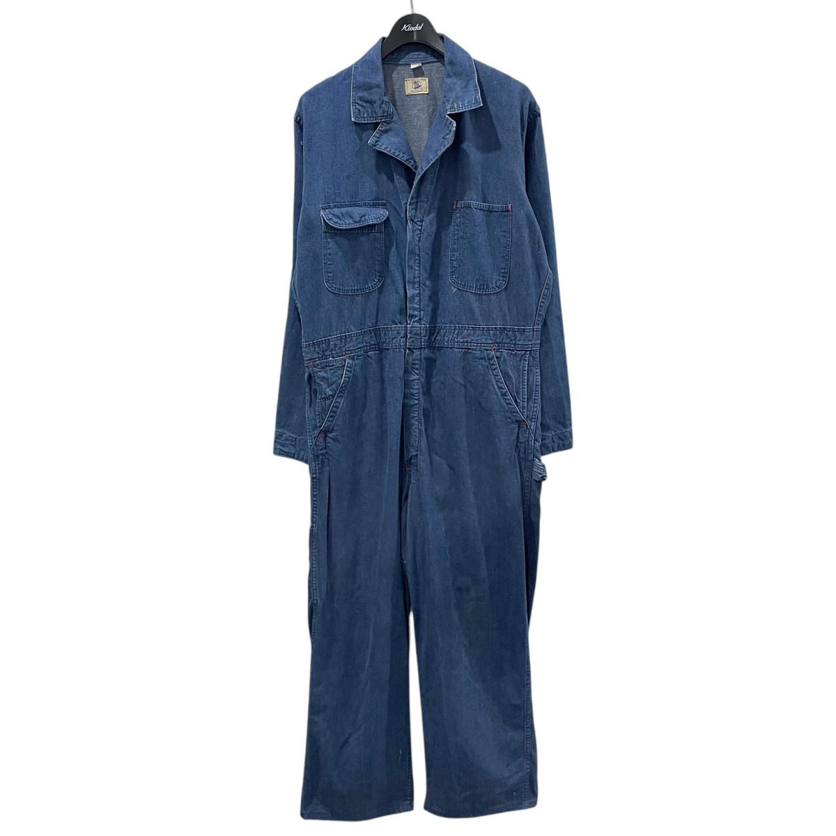 【中古】 Bluebell 50～60s デニムオールインワン インディゴ サイズ：42 【価格見直し】 18,148円