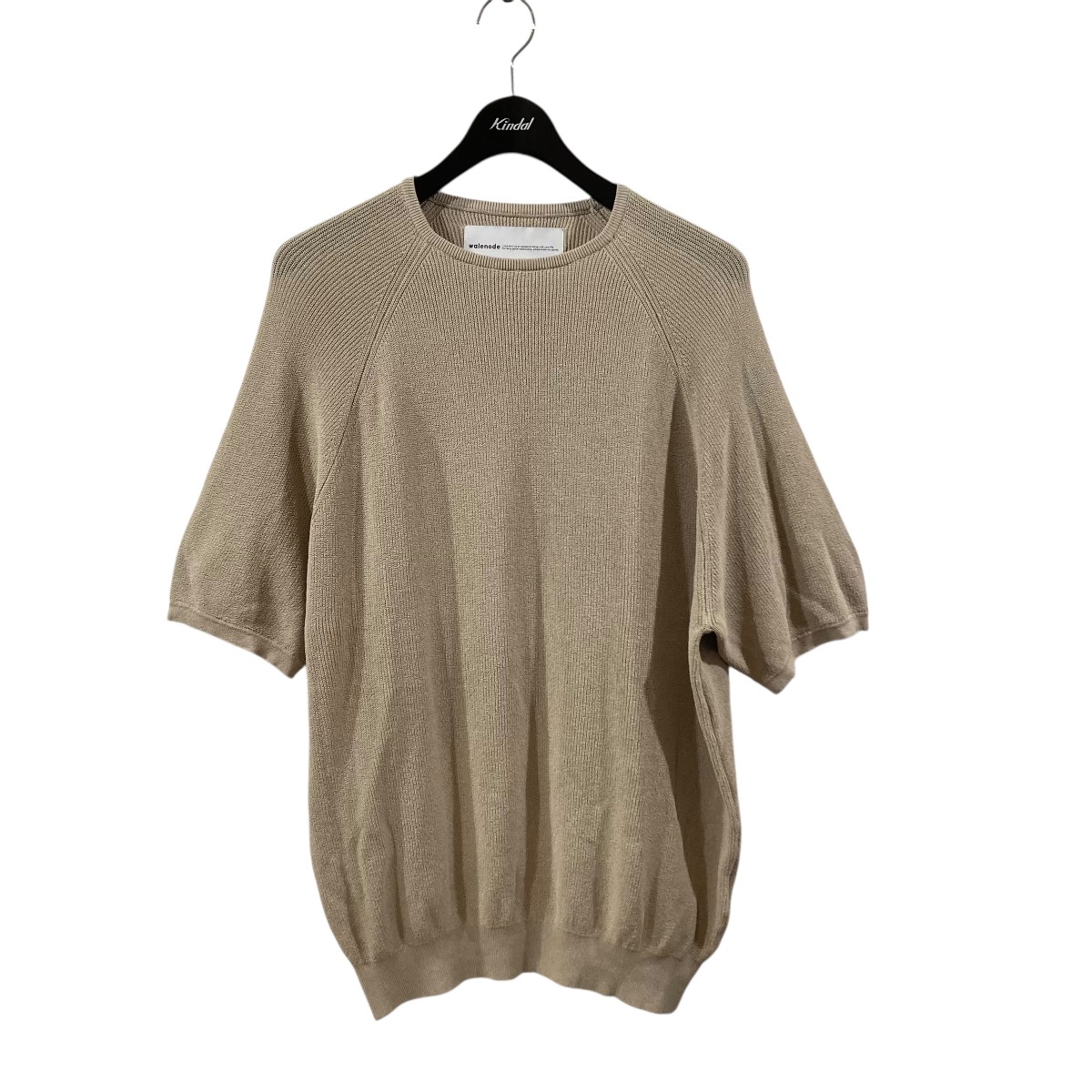 walenode パイル地半袖ニットTシャツ 楽天市場】WALENODE(ウェルノード) サイズ:2 パイル地半袖ニット