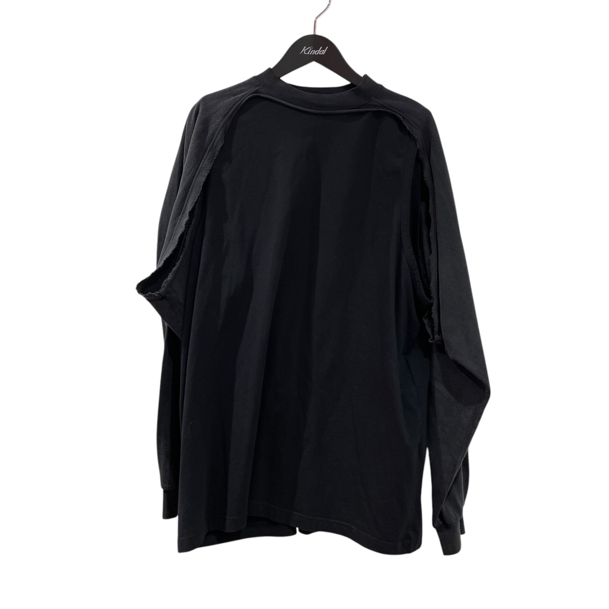 【中古】 BALENCIAGA 23AW ロングスリーブTシャツ 751013 ブラック サイズ：2 【価格見直し】