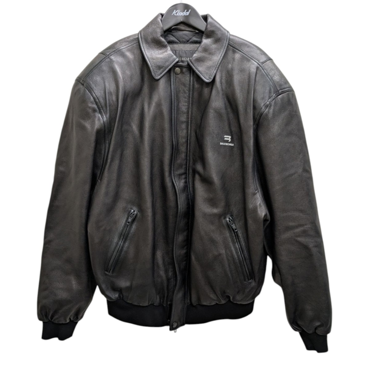 BALENCIAGA sporty b taxi レザー ブルゾン Balenciaga TAXI SPORTY B LEATHER JACKET BLOUSON SZ:XS|S|L