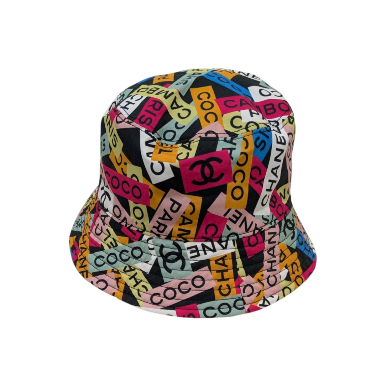 楽天市場】【CHANEL】シャネル リバーシブル・バケットハット ココ