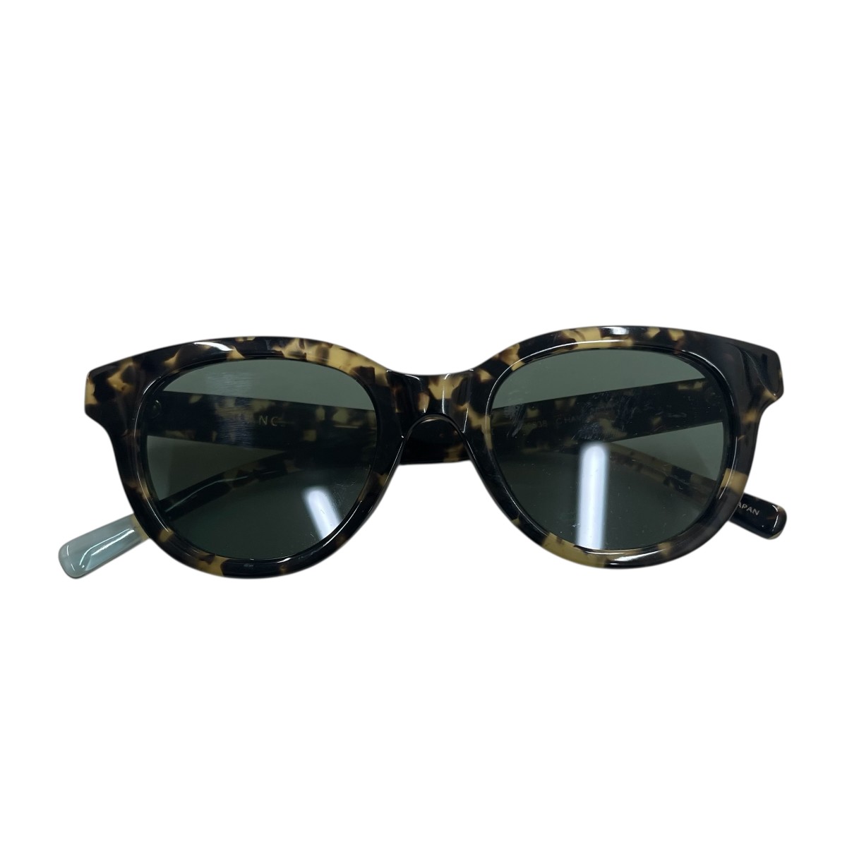 【中古】 BLANC べっ甲 サングラス B0038 DK．BROWN サイズ：48□21-145 【価格見直し】