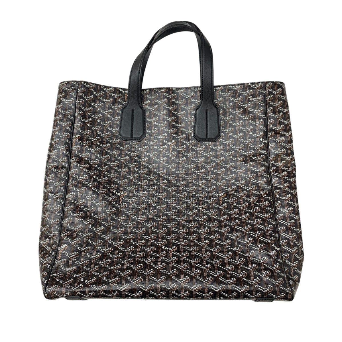 【中古】 GOYARD ヴォルテール バッグ トートバッグ 2WAY ブラック 【価格見直し】