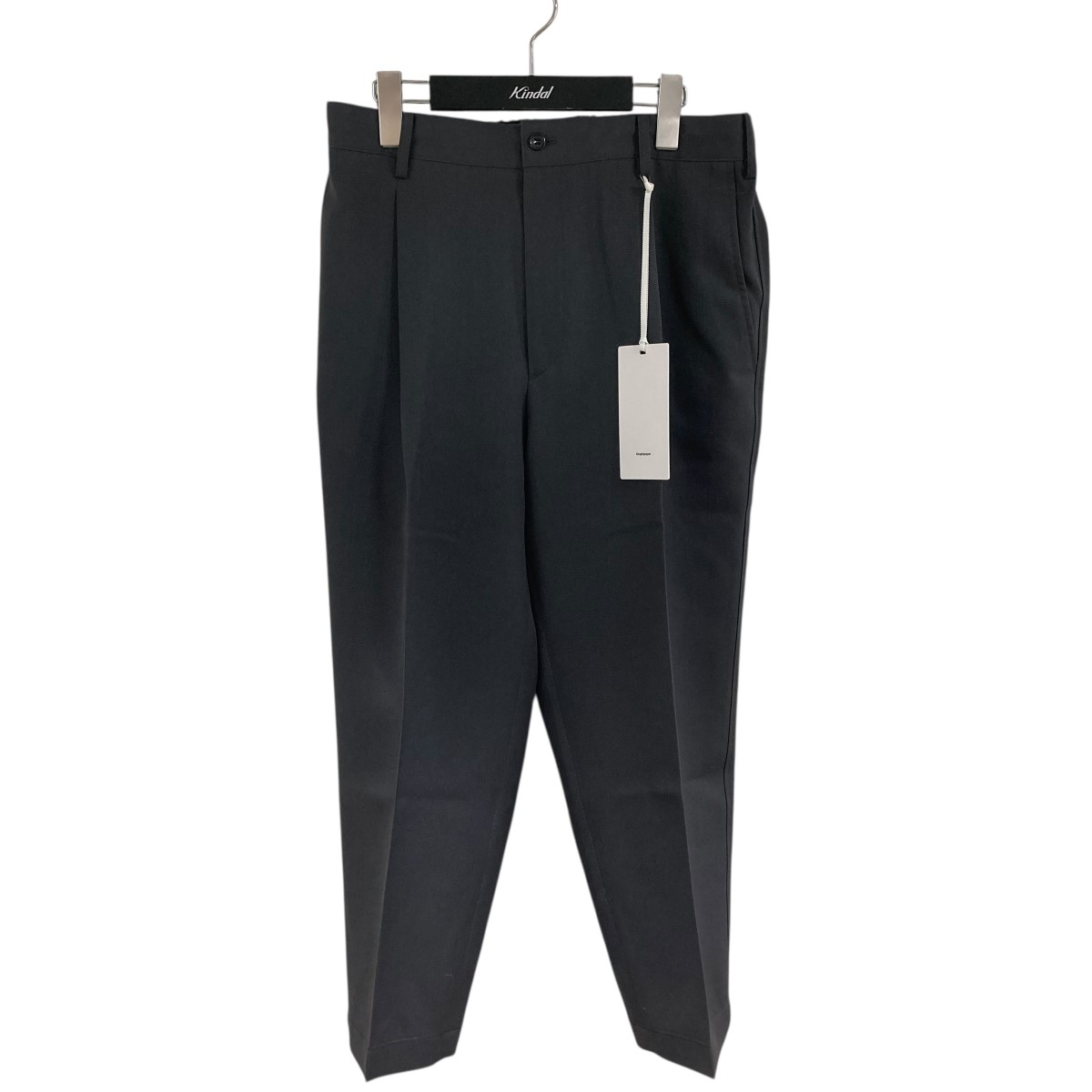 Graphpaper ブラック スラックス サイズ1 Graphpaper - Garment Dyed Typewriter Oversized Slacks