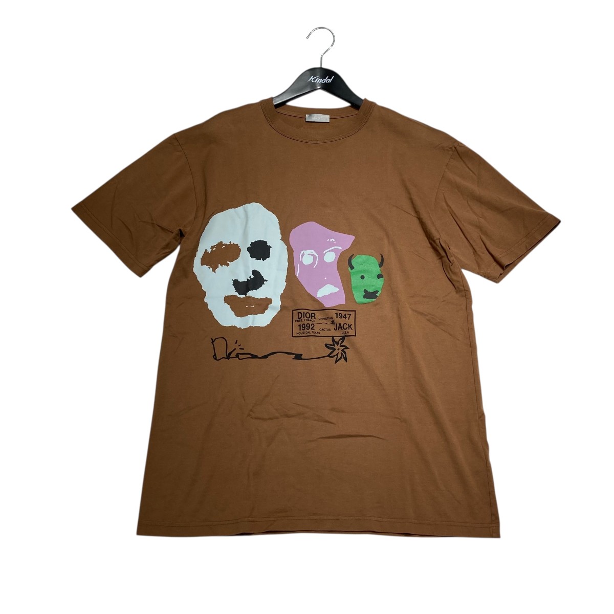 楽天市場】DIOR 22aw x TRAVIS SCOTT CACTUS JACK OVERSIZED TEE SIZE