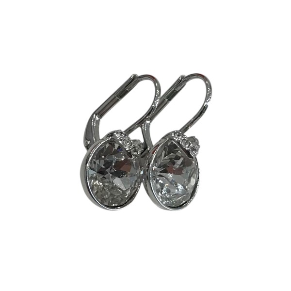 SWAROVSKI Fit Silver Shade ピアス スワロフスキー Amazon.com: Swarovski Fit Silver Shade Pierced Earrings