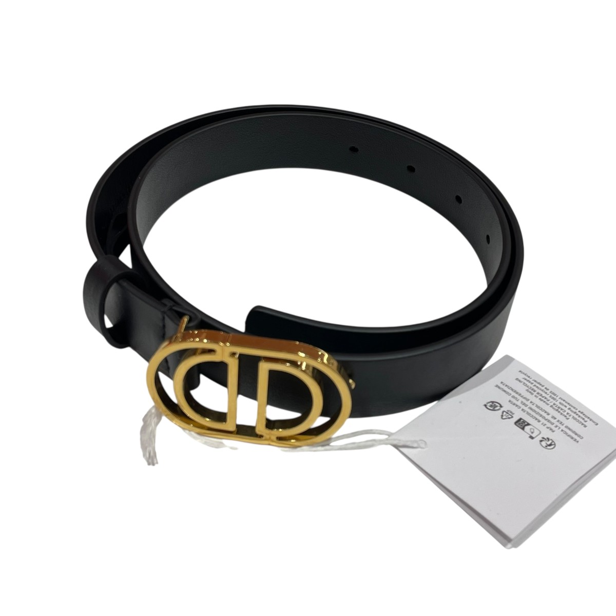 a*c様 最終値下げ Christian Dior ベルト オブリーク ロゴバッ CDロゴ ベルト レザー ブラック クリスチャンディオール – RECLO