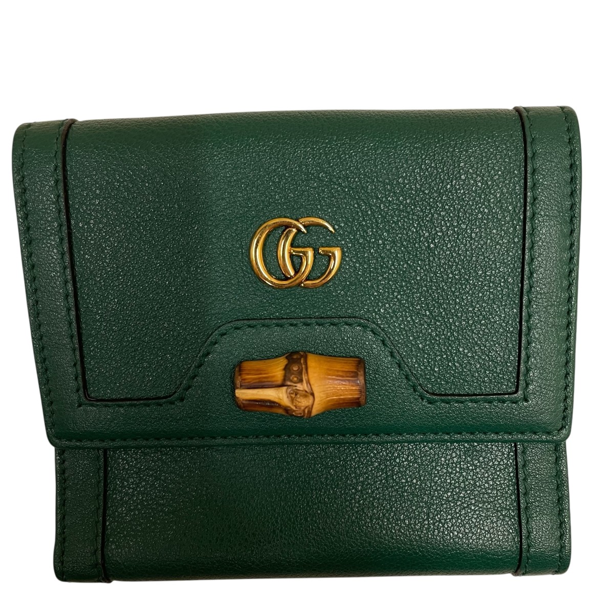 GUCCI✨GGキャンバス　レザー　折り財布　グリーン　メンズ財布 楽天市場】【財布】GUCCI グッチ GGナイロン 3つ折財布 ナイロン