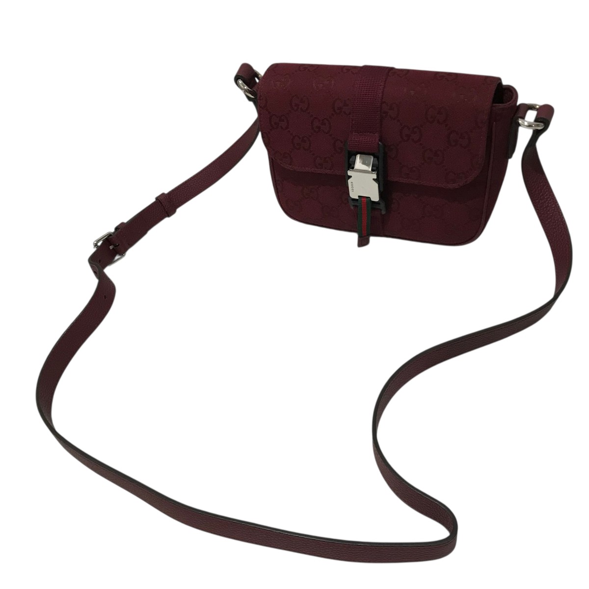 【中古】GUCCI ショルダーバッグ 802100 赤いこと 【090526】（グッチ）