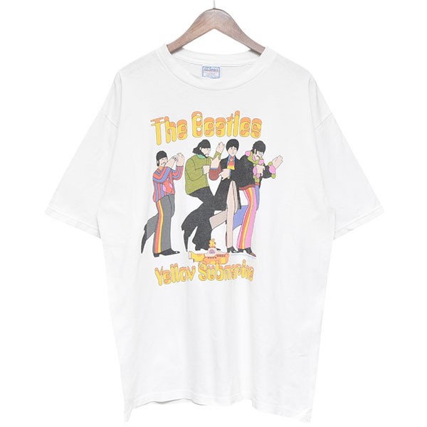 【中古】 ALL SPORT 1999年代　Vintage　BEATLES YELLOW SUBMARINE Tee　イエローサブマリン ビートルズTシャツ ホワイト サイズ：XL 【価格見直し】