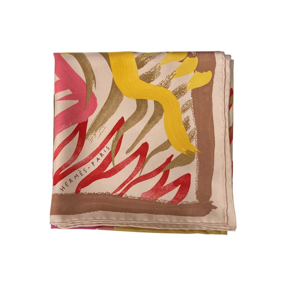☘️極美品☘️ エルメス　球体が奏でる音楽 スカーフ カレ90 ピンク 希少 HERMES エルメス スカーフ 球体が奏でる音楽 ヴァイオリン カレ90