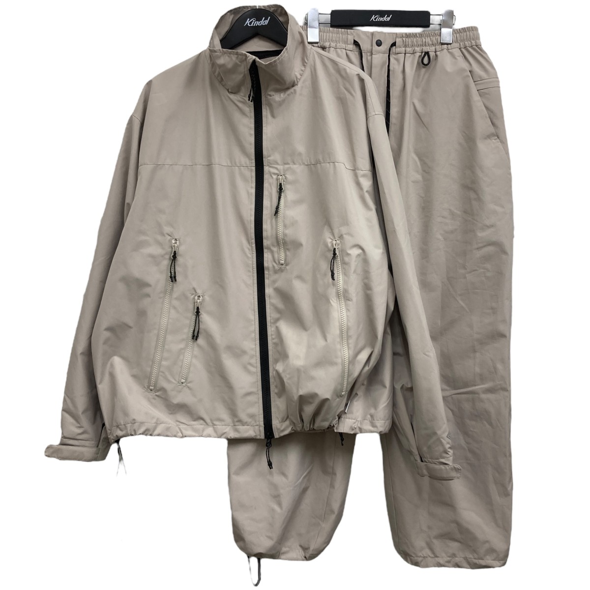 【中古】<br>PHENIX×CLESSTE<br>GORE-TEX LABS CITY SET セットアップジャージ ベージュ サイズ：1<br>【価格見直し】
