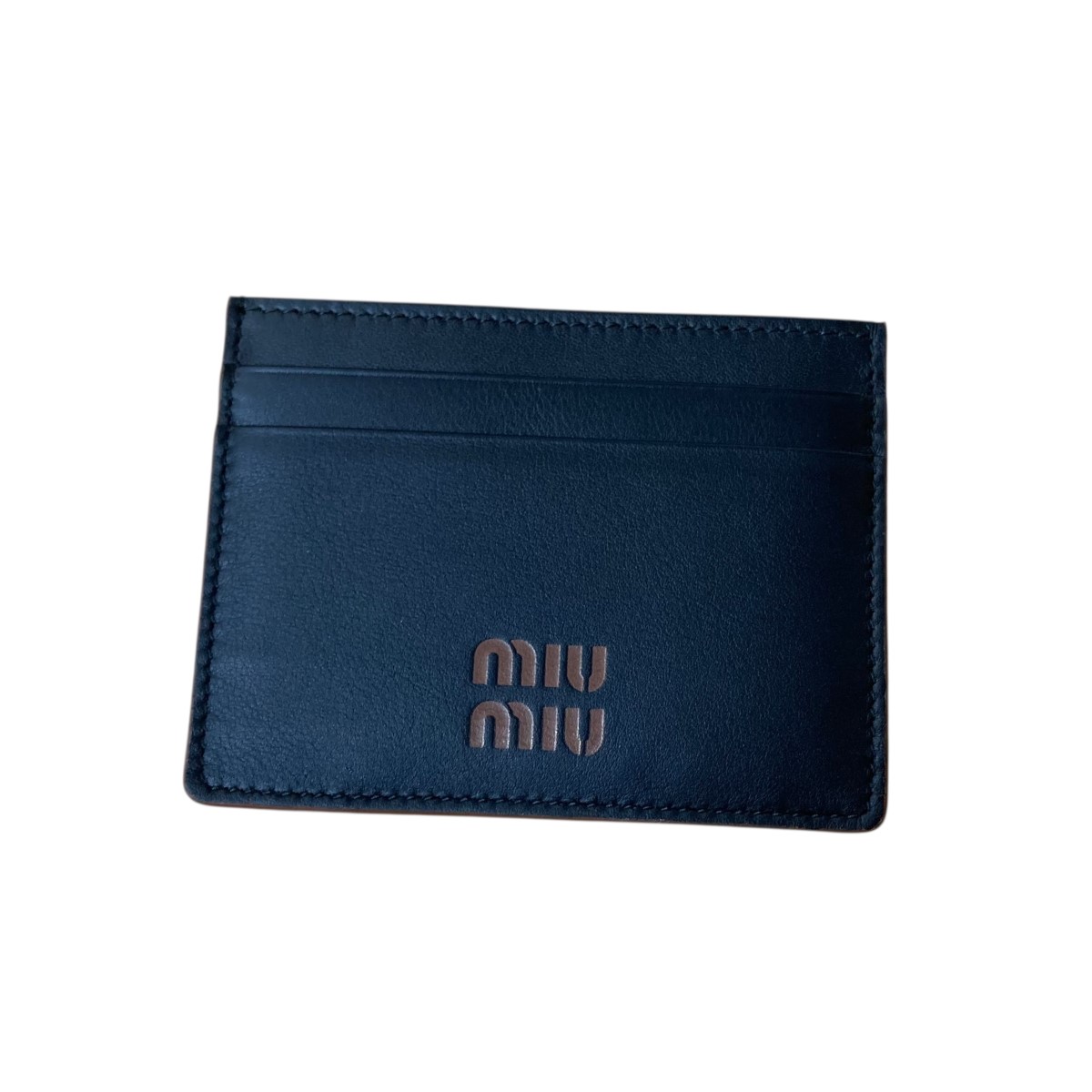 miu miu ネイビー カードケース 楽天市場】【未使用】【新品】ミュウミュウ MIU MIU カード