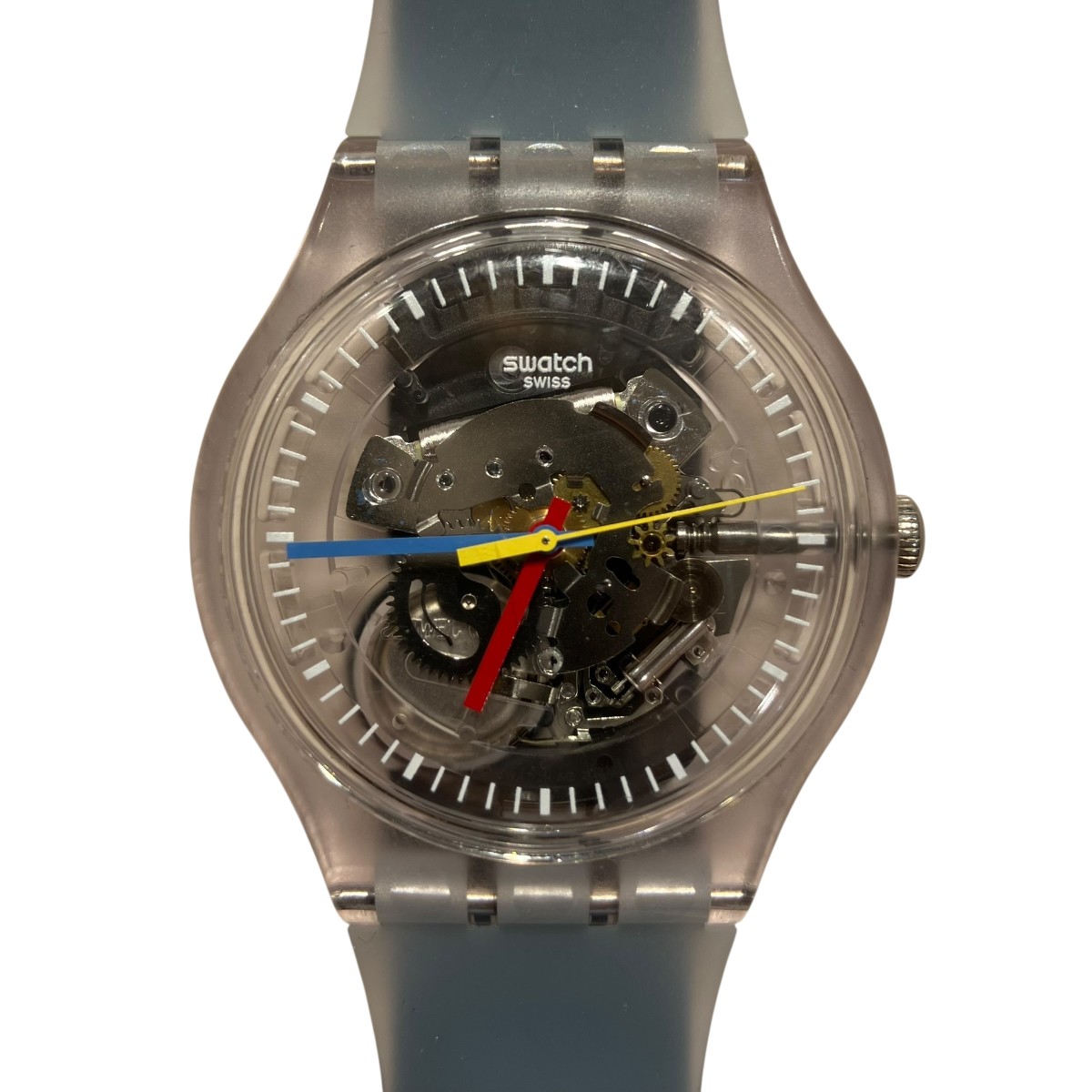 楽天市場】【中古】【メンズ】 Swatch スウォッチ スケルトン