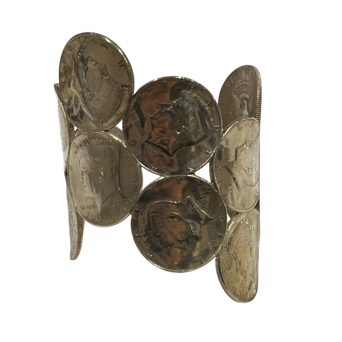 【中古】 Rich I　 VINTAGE COIN BRACELET ブレスレット Rich I-06-A-02 シルバー 【040426】（リッチアイ）