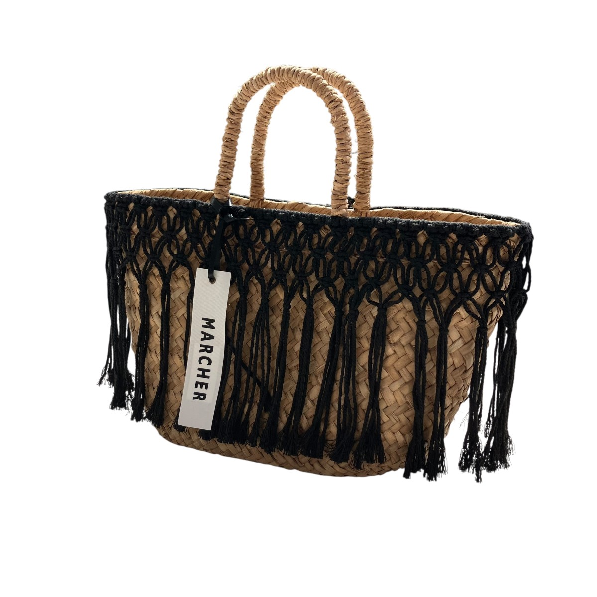 美品　MERCIEL カゴバッグ imgrc0114285579.jpg