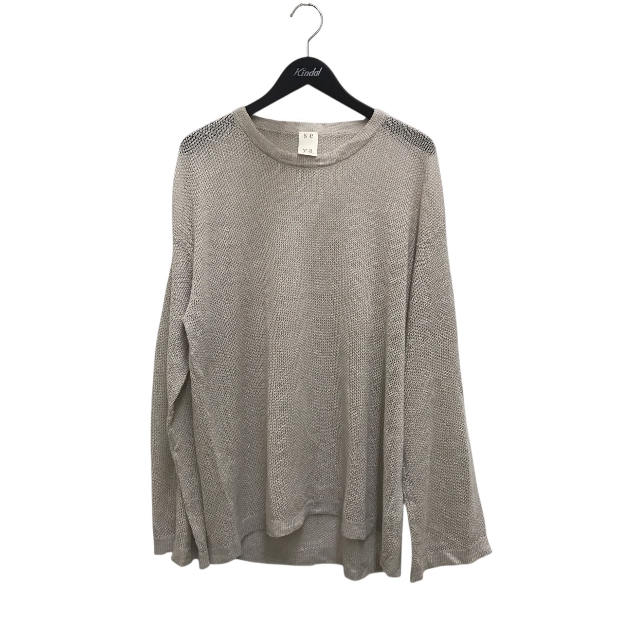 seya - Seya セヤ 20SS オーバーサイズコットンスウェットTシャツ 20070450000410 アイボリー L 楽天市場】Seya セヤ 20SS オーバーサイズコットンスウェットT