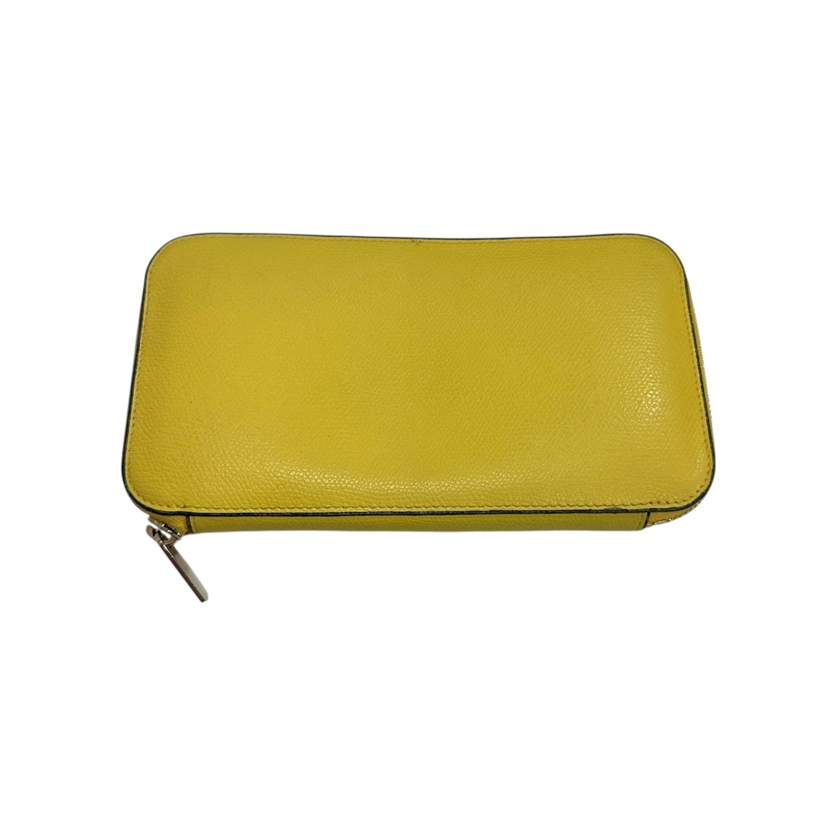 【中古】 Valextra 長財布 イエロー 【価格見直し】