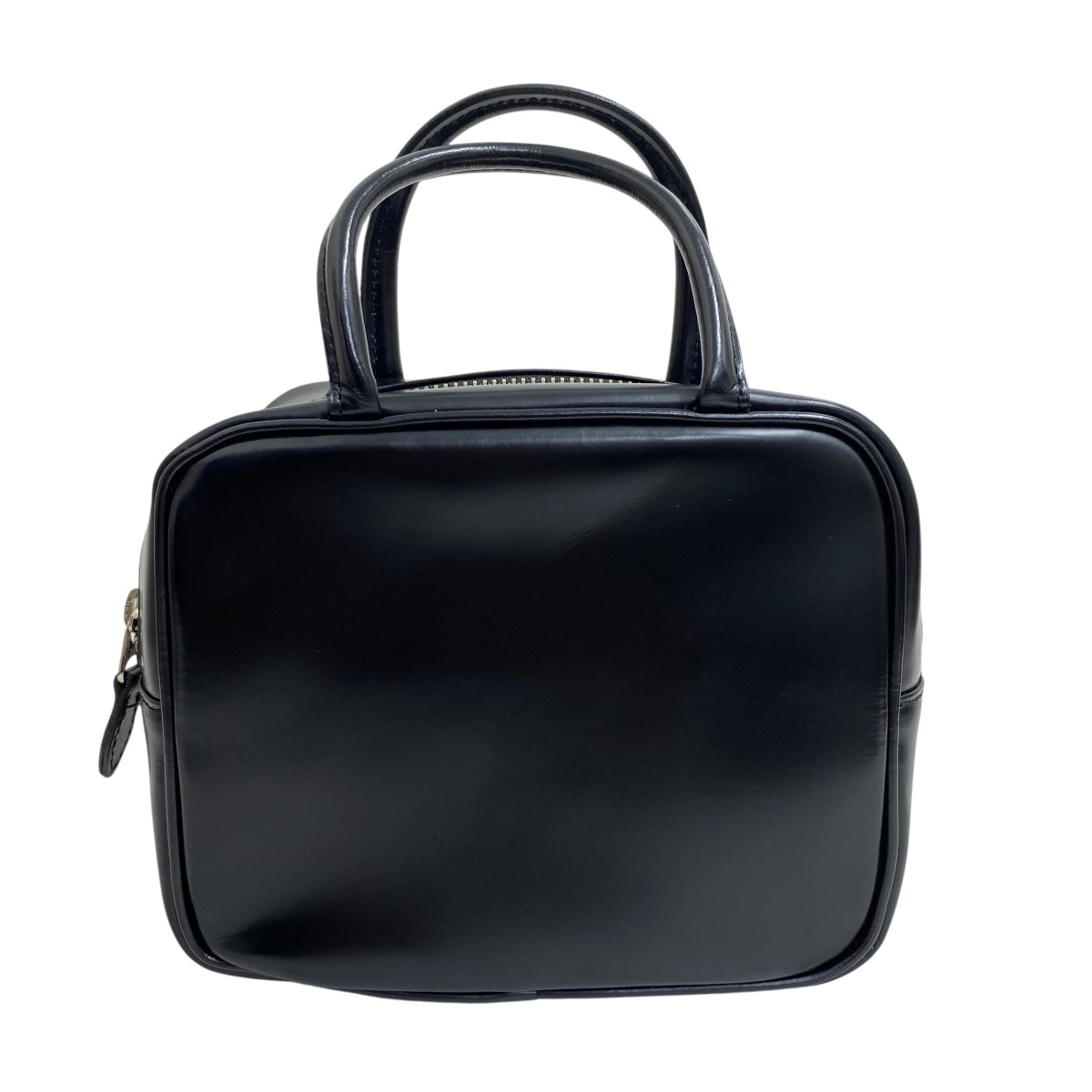 コムデギャルソン フェイクレザーハンドバッグ スクール 青山 スモール 楽天市場】【中古】COMME des GARCONS 台形 ステアバッグ 青山