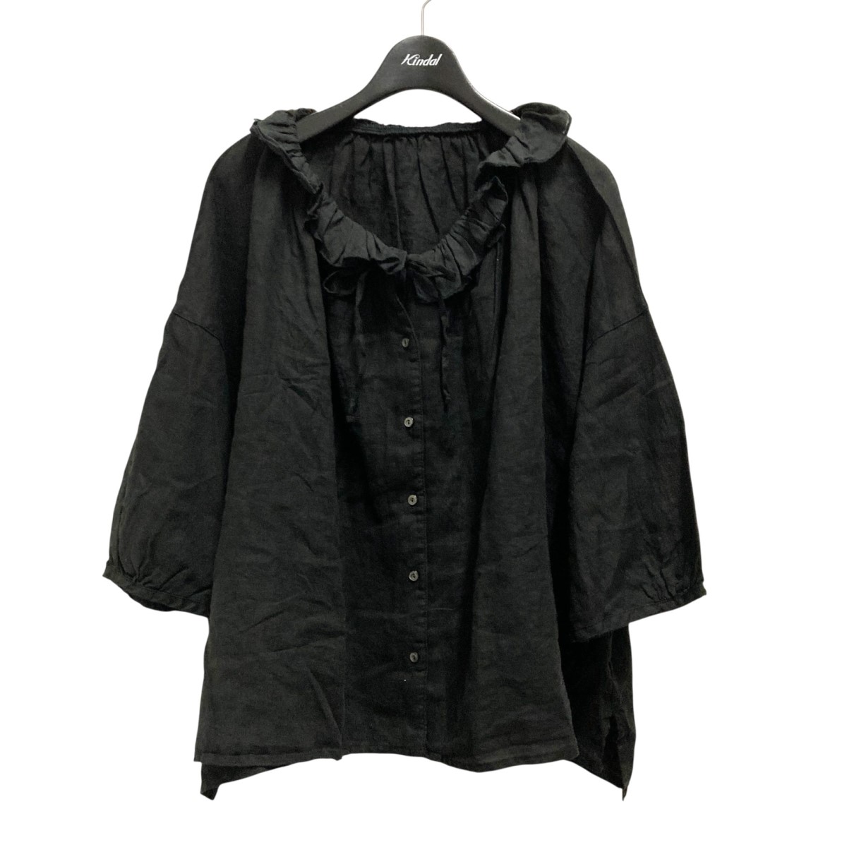 新品nest Robeリネンガーゼケープ袖ブラウス nest Robe - nest Robe リネンガーゼケープ袖ブラウス の通販 by
