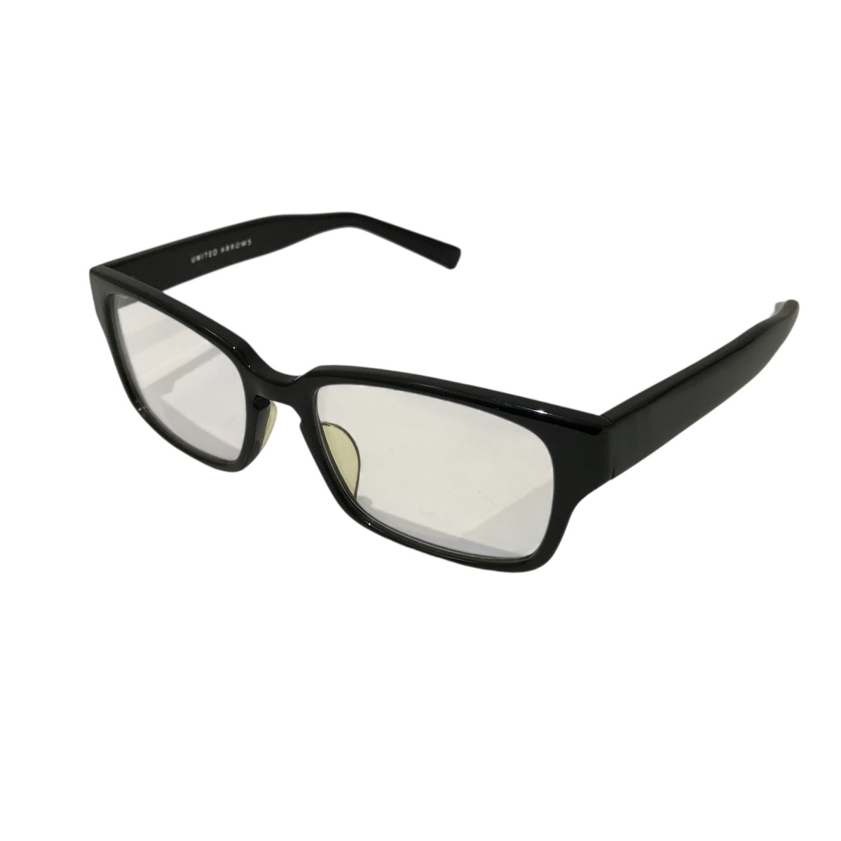 【中古】 金子眼鏡×UNITED ARROWS 眼鏡 クリア×ブラック 【価格見直し】