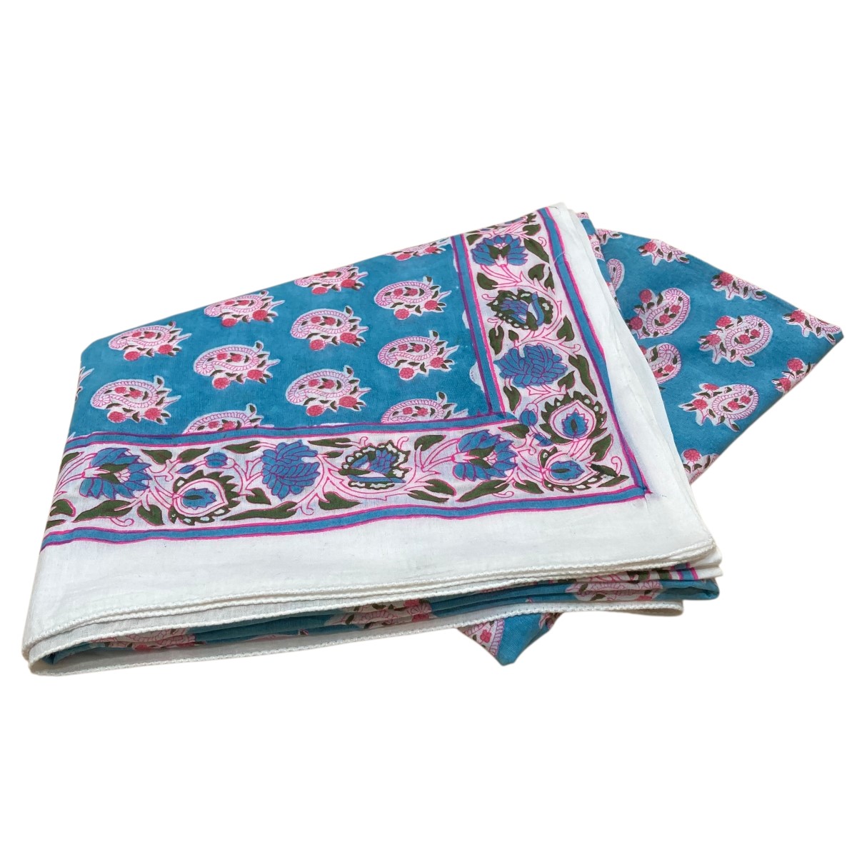 SZ Blockprints ストール 美品 エスゼットブロックプリント SZ Blockprints Nila Print