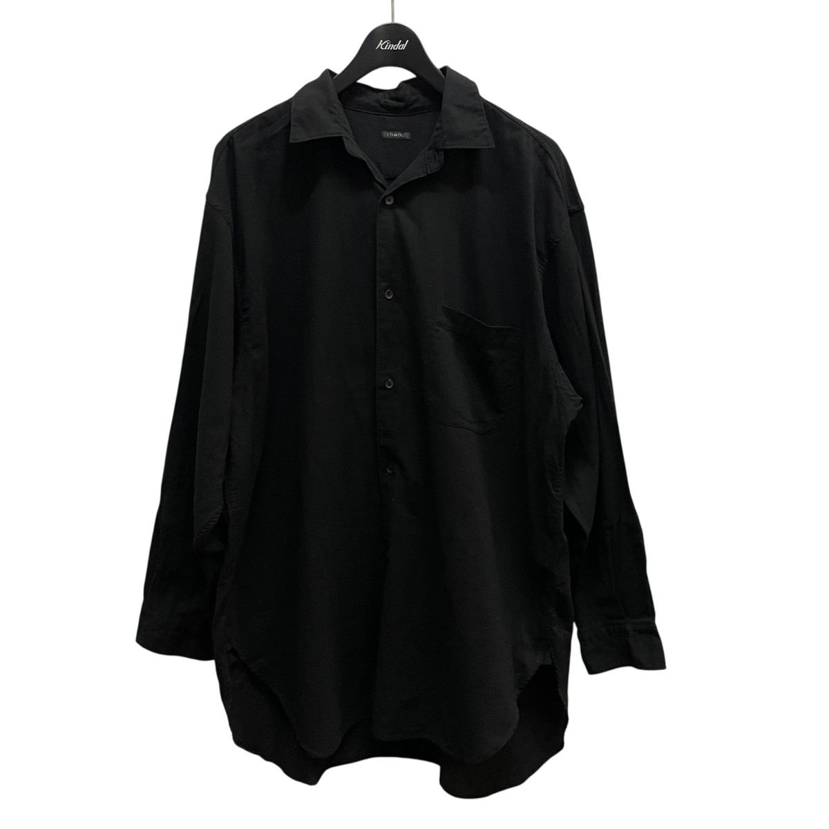 COMOLI 23SS 空紡オックスシャツジャケット サイズ2 COMOLI 23SS 空紡オックスシャツジャケット サイズ2