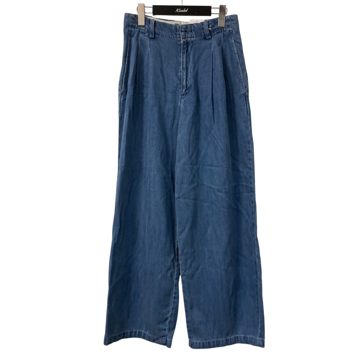 【SLOBE IENA】バギーデニムパンツ　スローブイエナ SLOBE IENA スローブイエナ LE DENIM デニムバギーパンツ - メルカリ