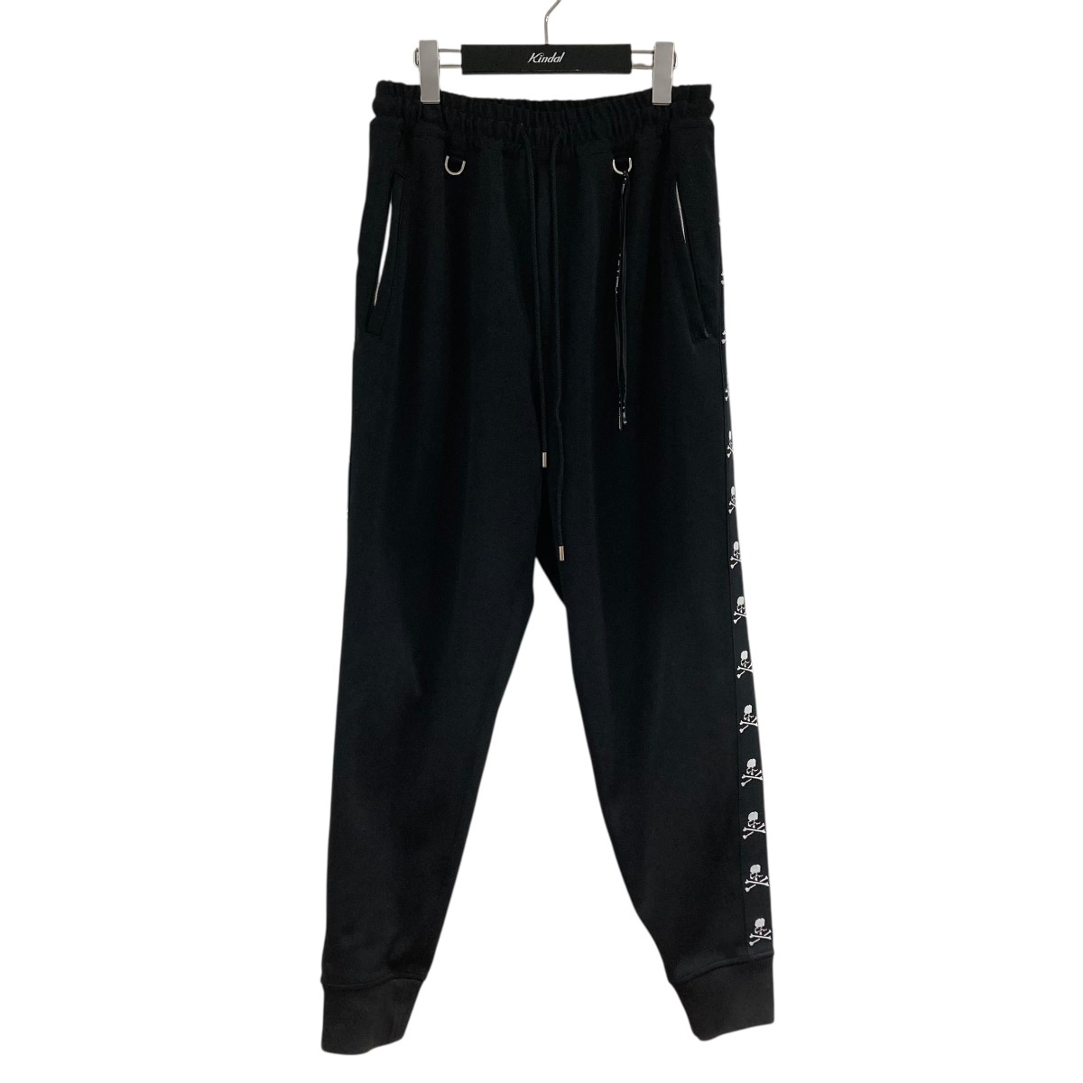 【中古】 Mastermind JAPAN サイドライントラックパンツ ブラック サイズ：M 【価格見直し】