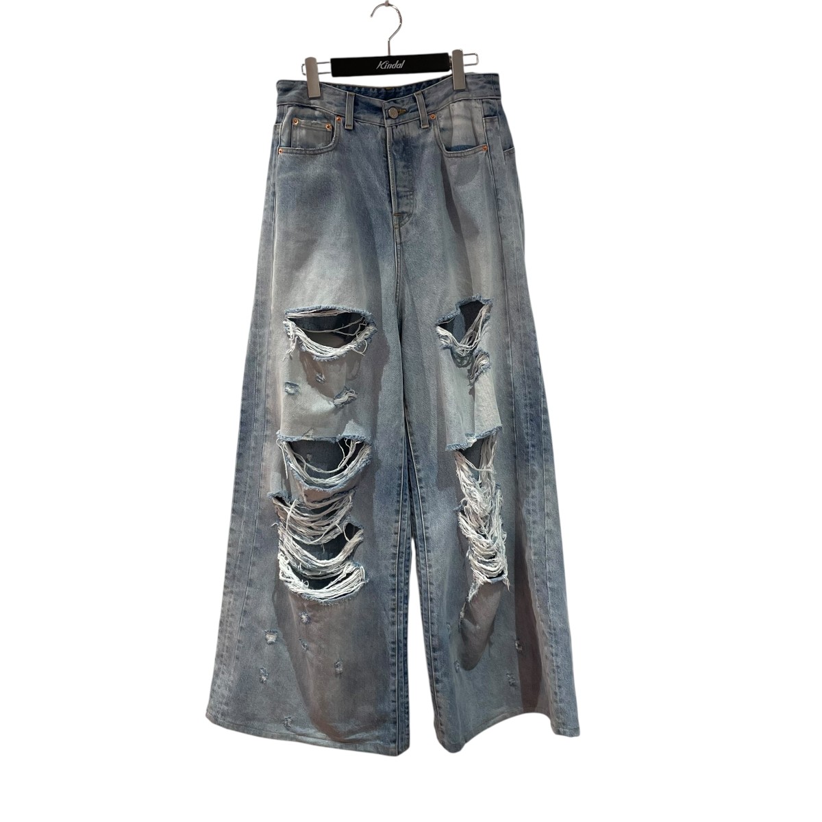 ヴェトモン 再構成 パンツ vetements ヴェトモン levis リーバイス 初期再構築デニムパンツ
