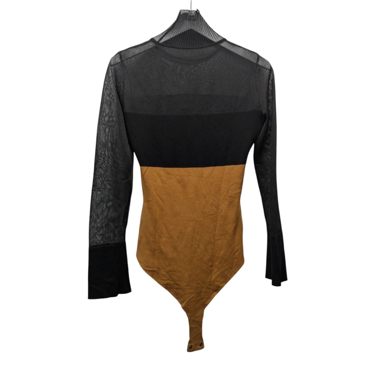 FETICO Vネックボディスーツ 長袖ボルドー FETICO Vネックボディスーツ 長袖ボルドー FETICO Vネックボディスーツ