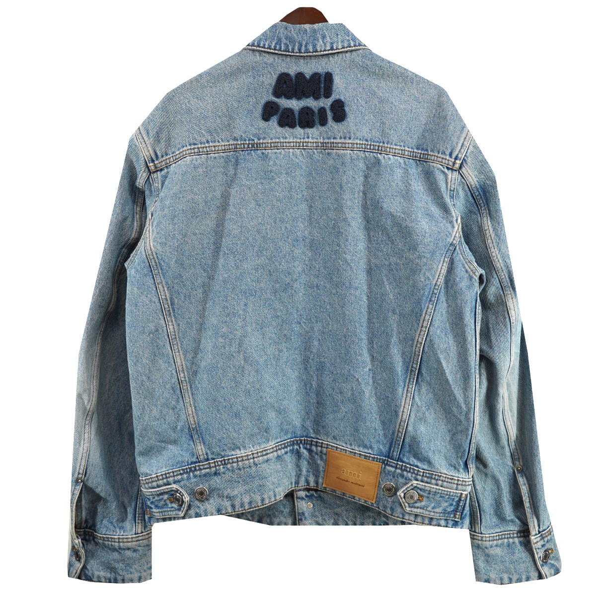 Ami Paris アミ パリス トラッカージャケット Ami Paris トラッカー ジャケット ユーズドブルー | AMI PARIS