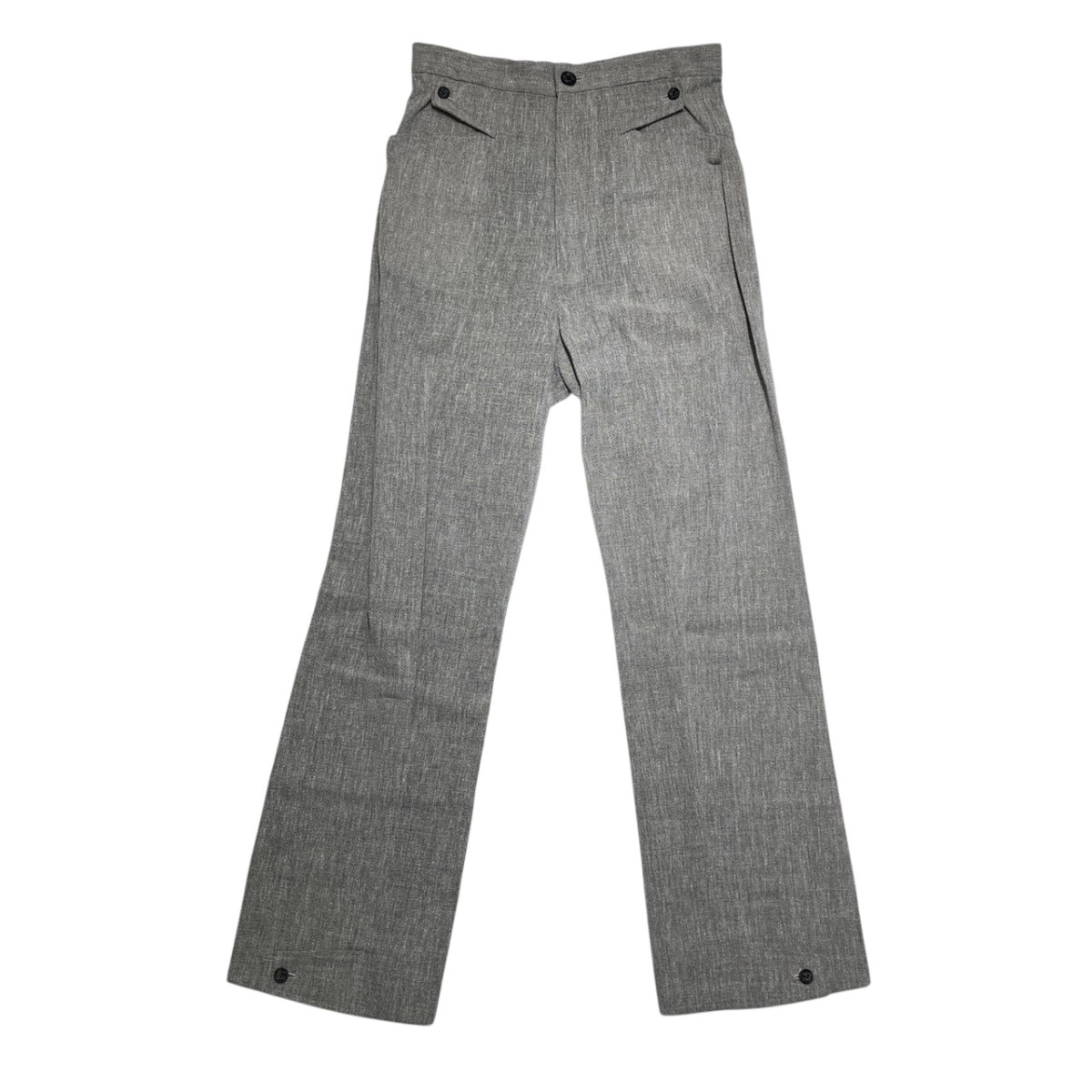 【中古】 KOZABURO Z TROUSERS - LI／PE TROPICAL スラックスパンツ 2214-P-119 グレー サイズ：1 【価格見直し】
