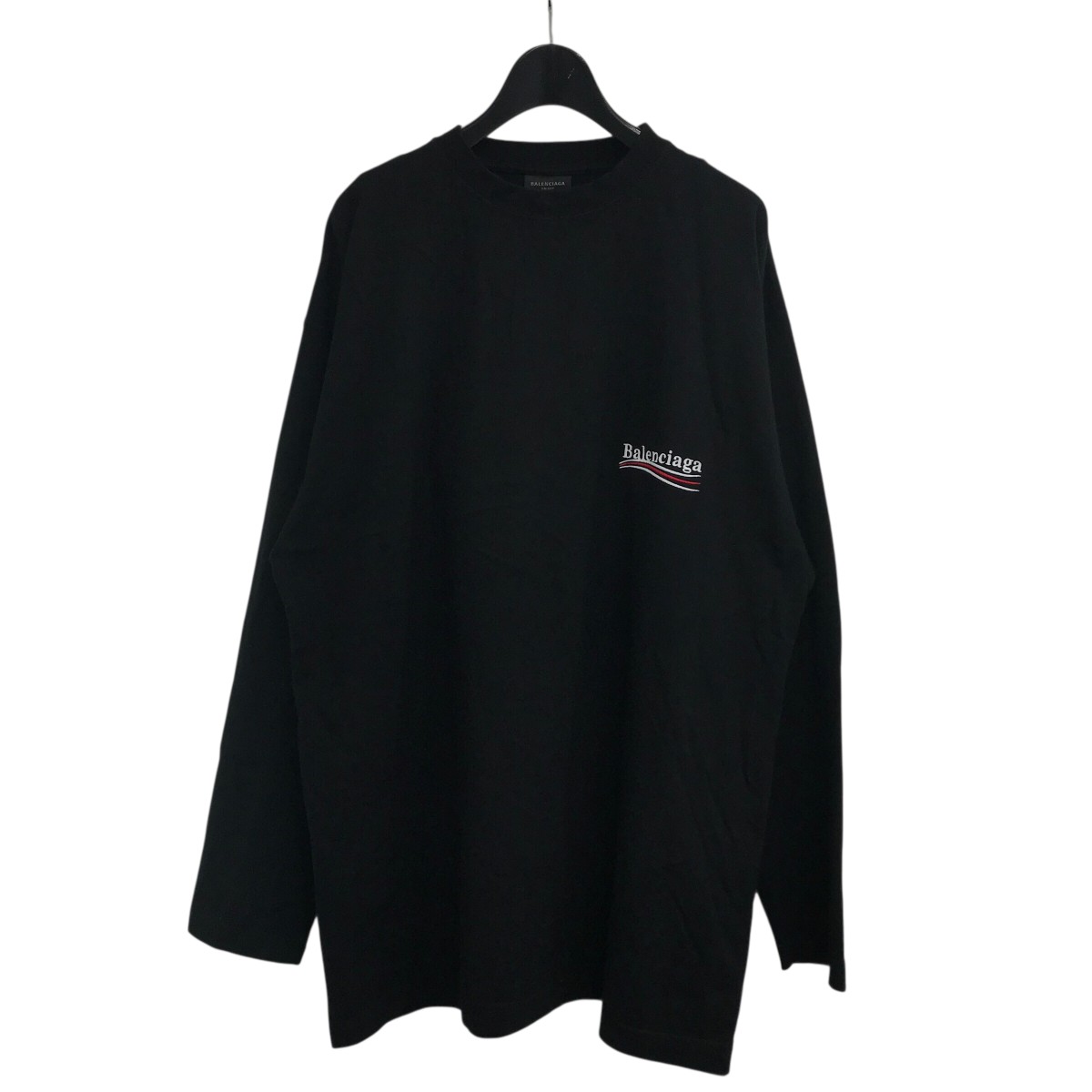 セール!!BALENCIAGA★739027 BALENCIAGA(バレンシアガ) ダメージ加工ロゴスウェット 739027