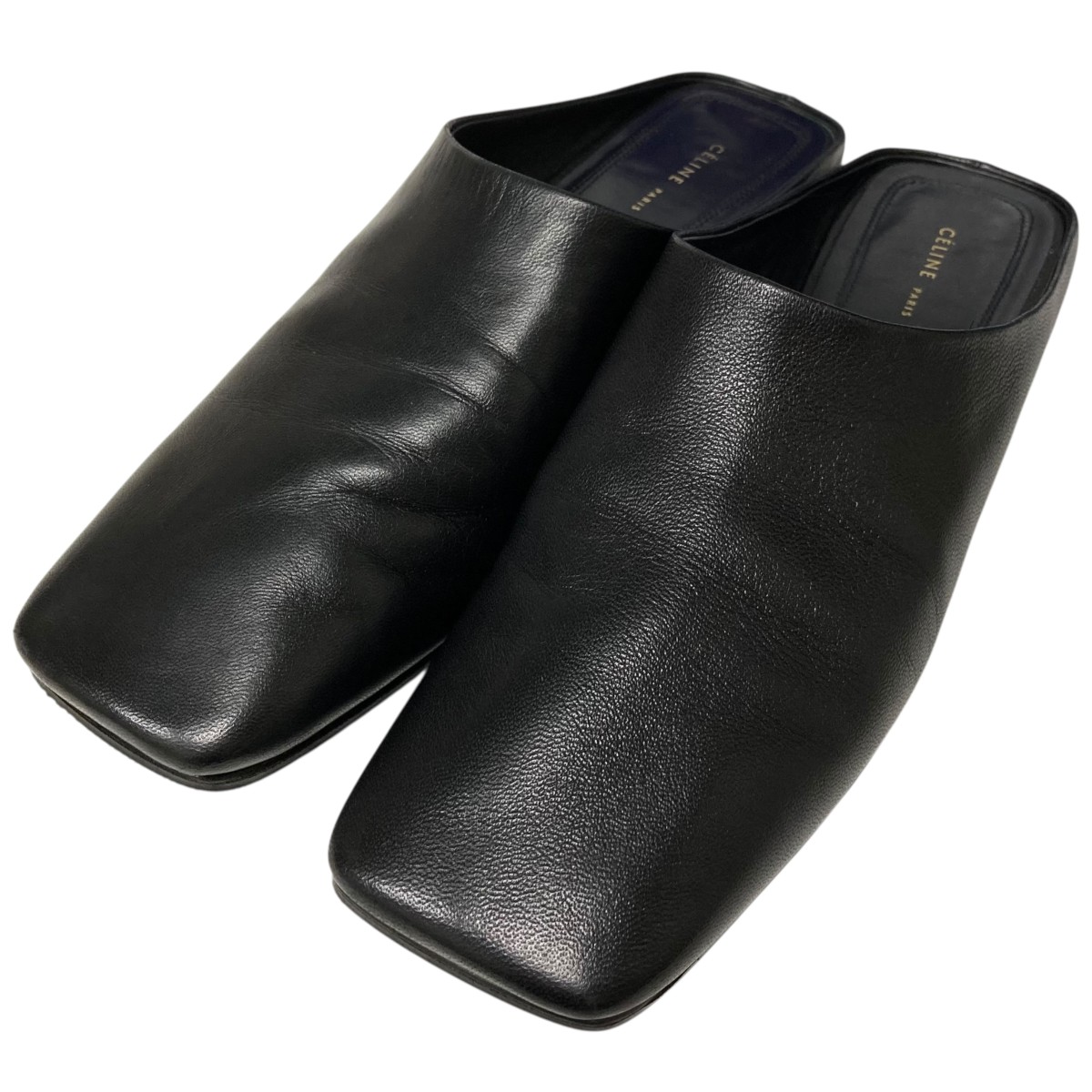 楽天市場】【中古】CELINE フィービー期メタルプレートレザー