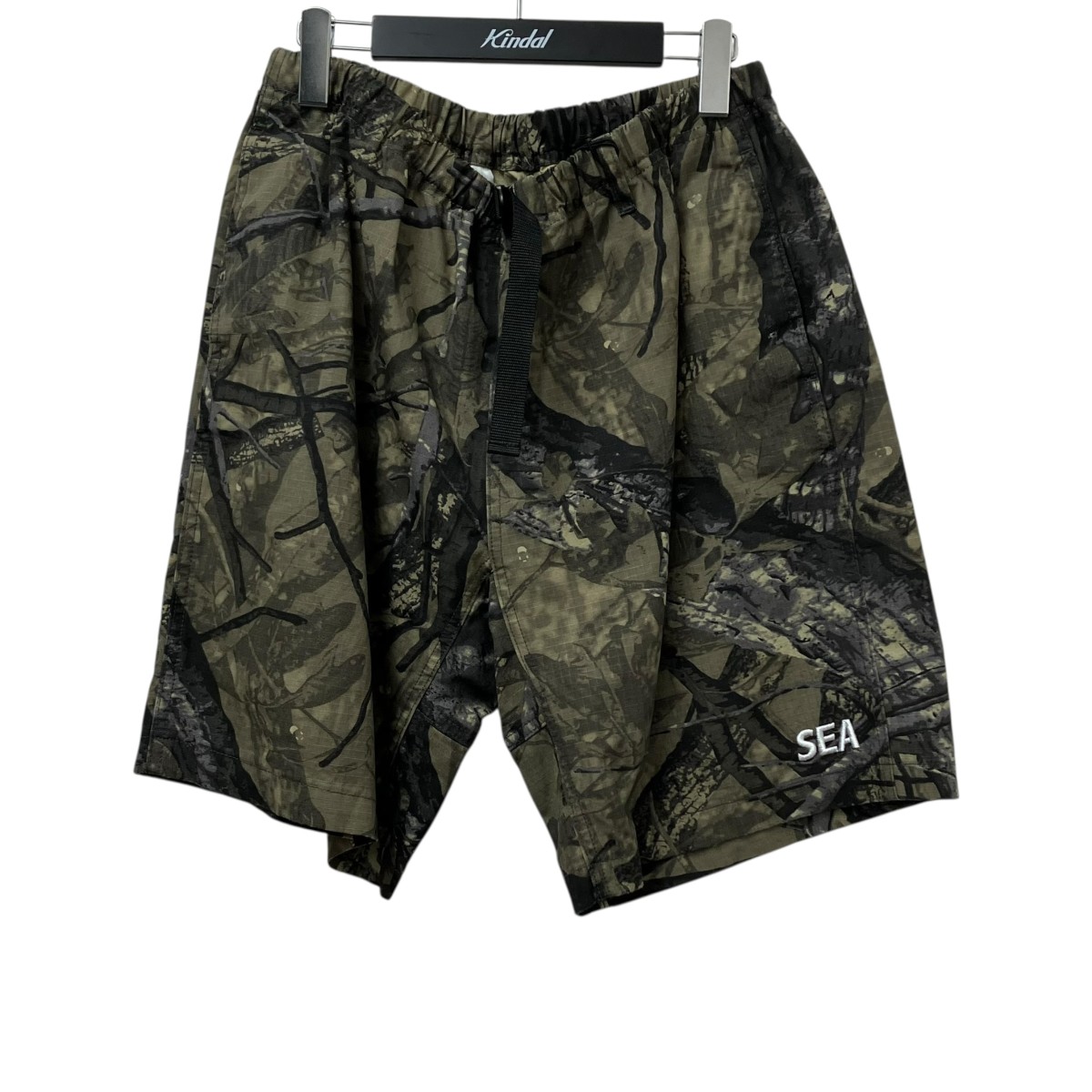 ウィンダンシー SEA SHORT ショーツ BLACK L ウィンダンシー WIND AND SEA Champion チャンピオン ジョガー